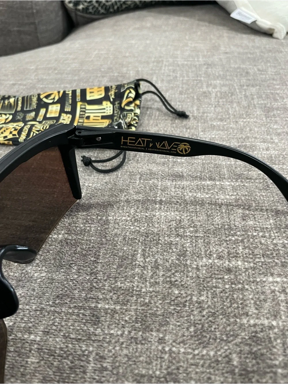 Heatwave Visual Lazer face Mirrored Sunglasses